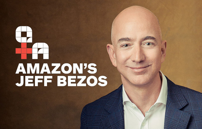 Jeff Bezos, fondateur et président d’Amazon.