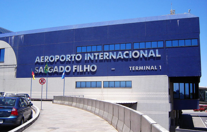 Aéroport de Porto Alegre, Brésil