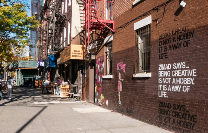 Alexander Avenue est l’une des artères de Mott Haven, dans le sud du Bronx, prises d’assaut par des bars et des restaurants trendy.
