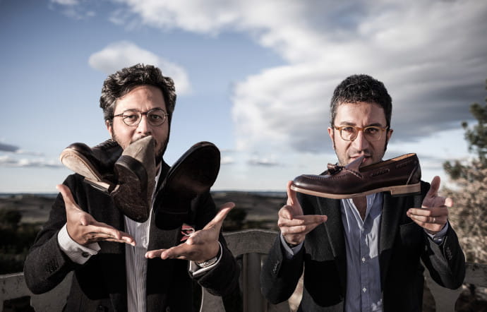 Les frères Gianni et Jerry Giannini