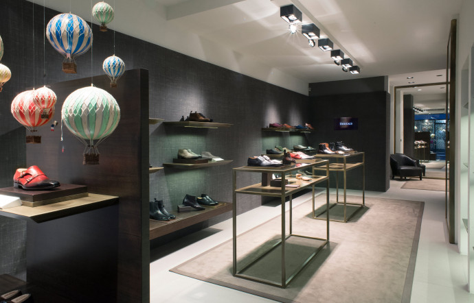 La boutique parisienne, rue du Marché-Saint-Honoré dans le 1er arrondissement.