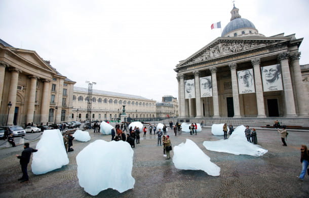 Ice Watch, 2014-2015, Place du Panthéon (Paris)