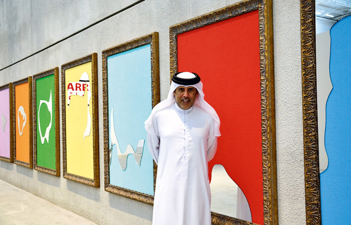 Abdelmonem ben Eisa Alserkal, fondateur du district art d’Alserkal.