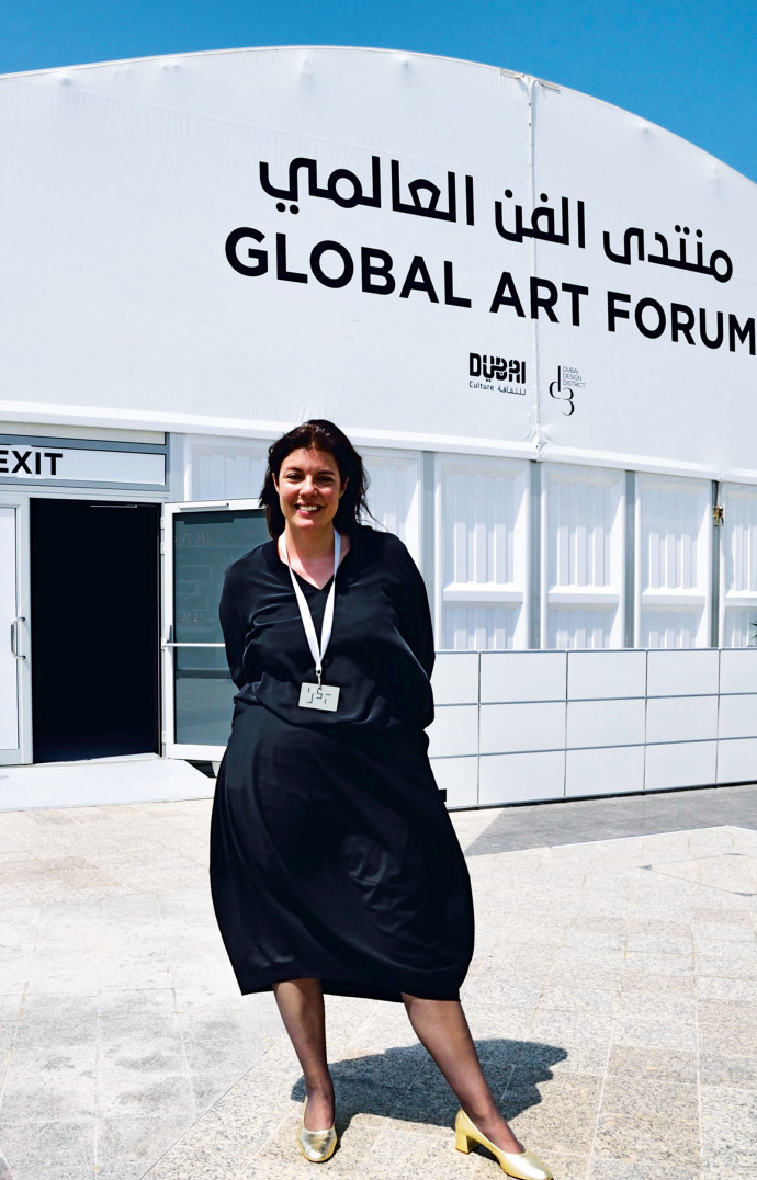 Antonia Carver, directrice d’Art Dubai.