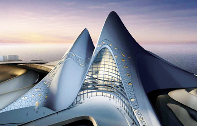Parmi les grands projets urbanistiques de la ville, l’opéra de Zaha Hadid.