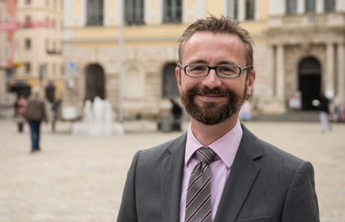 Jürgen Amann, le directeur de l’office de tourisme d’Ingolstadt.