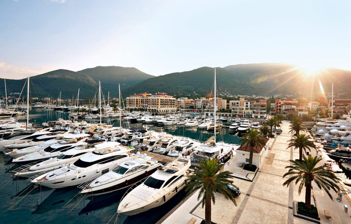 Les bouches de Kotor sont devenues, grâce à Porto Montenegro, le paradis du yachting en Méditerranée.