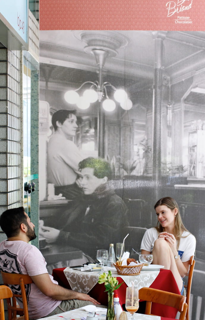 La pâtisserie française Daniel Briand, Brasília.