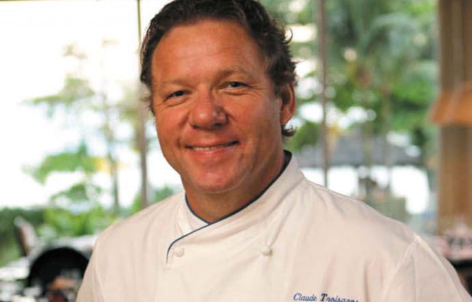 Claude Troisgros, chef à la tête de six restaurants à Rio.