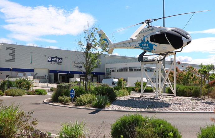 visite du site de Marignane d'Airbus Helicopters