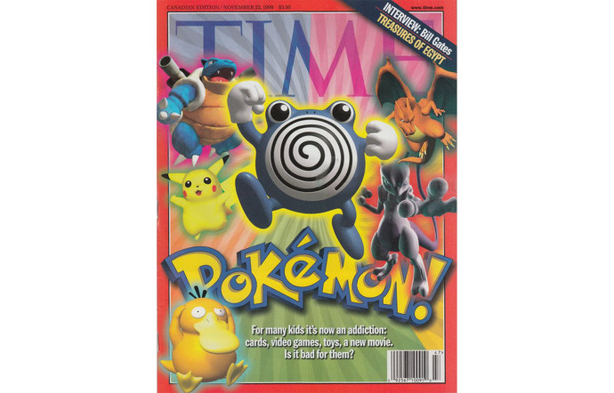 En 1999, l’ampleur du phénomène Pokémon est si énorme que le Time lui consacre sa Une.