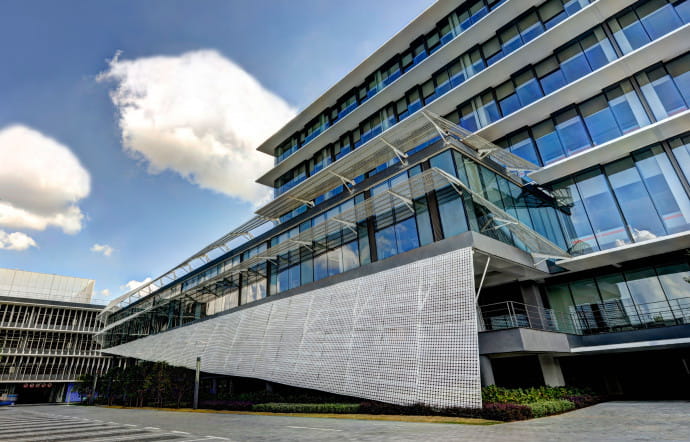 Le siège du groupe Alibaba.