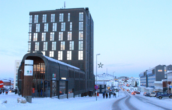La poste centrale de Nuuk.