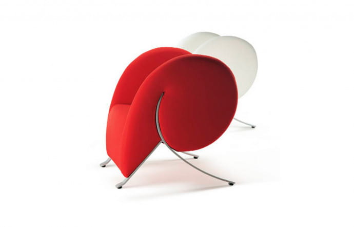 Fauteuil « Virgola », de Yaacov Kaufman, pour Arflex.