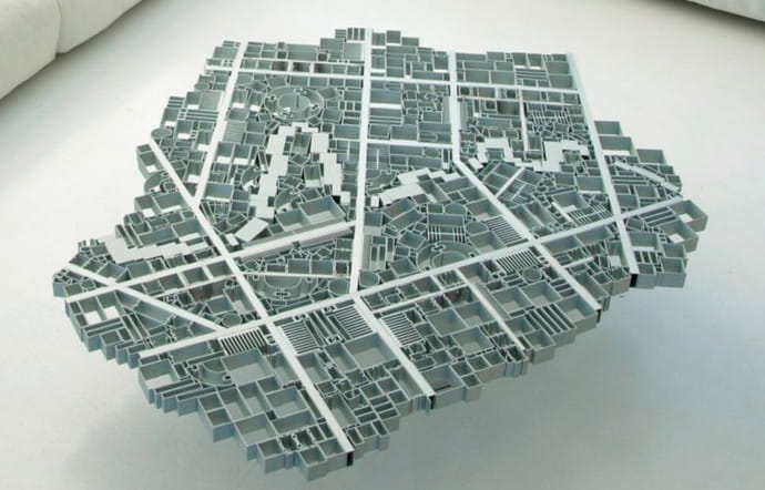 Table « Baghdad », de Ezri Tarazi.