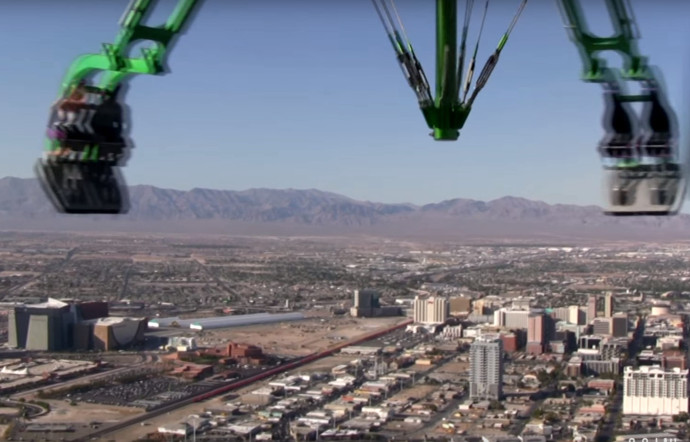 VIDEO : Attractions vertigineuses à Las Vegas