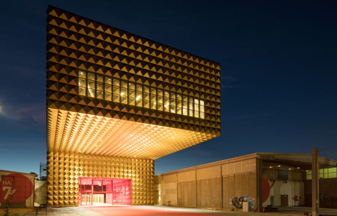 Musée Ragnarock, des agences néerlandaise MVRDV et danoise COBE, à Roskilde, sur l’île de Seeland.