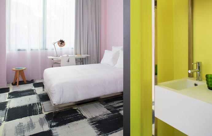 Le Mama Shelter de Bordeaux, qui obéit aux codes maison de sobriété chic, fait un carton avec un taux d’occupation de 80 %.