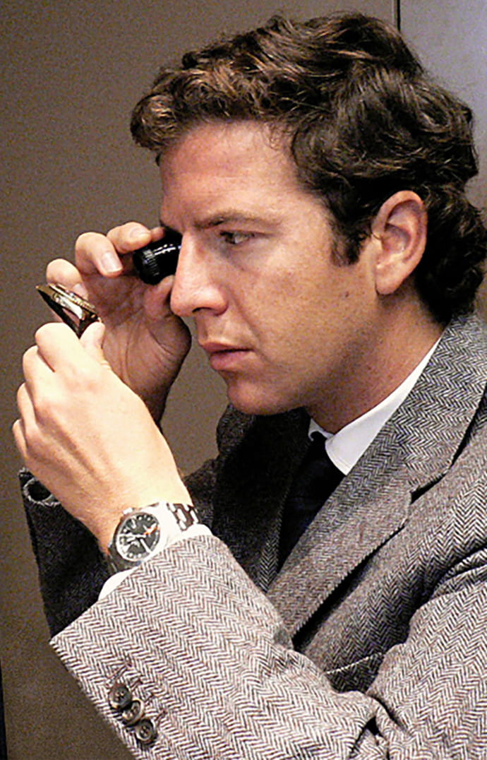 Antoine Rauïs, actionnaire exclusif de Collection’heure qu’il a créée en 2002. Aujourd’hui, l’entreprise est devenue la référence du marché de collection.