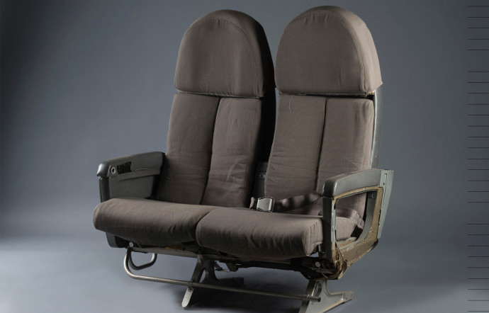 Un couple de fauteuils Putman, conçus en 1993 pour équiper des Airbus A300. Estimation : 3 000 € minimum…