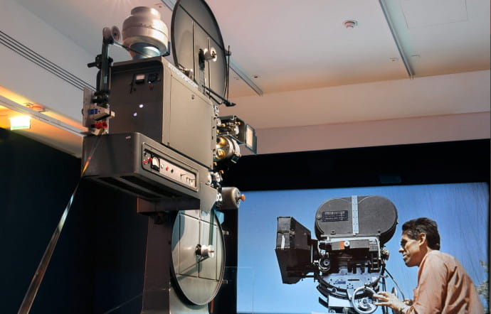 Projection du Mépris (1963) en 35 millimètres.