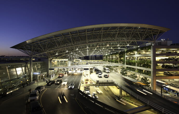 Le terminal nord de PDX, îlot de modernité dans un univers désuet.