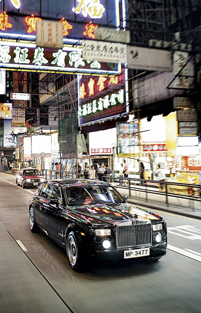 La Rolls-Royce Phantom, une façon élégante de se faire accueillir.