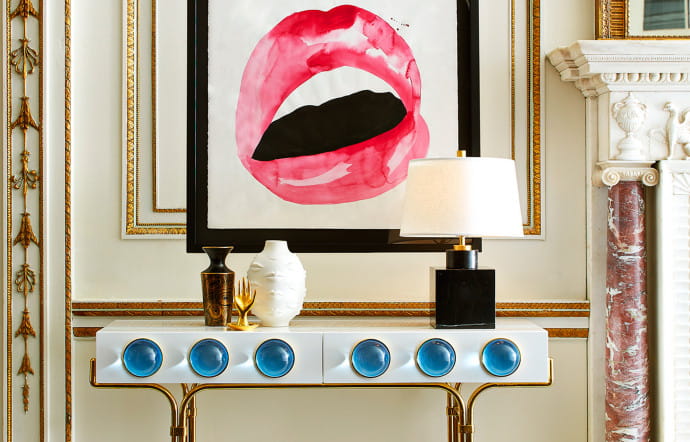 Décoration d’intérieur par Jonathan Adler.