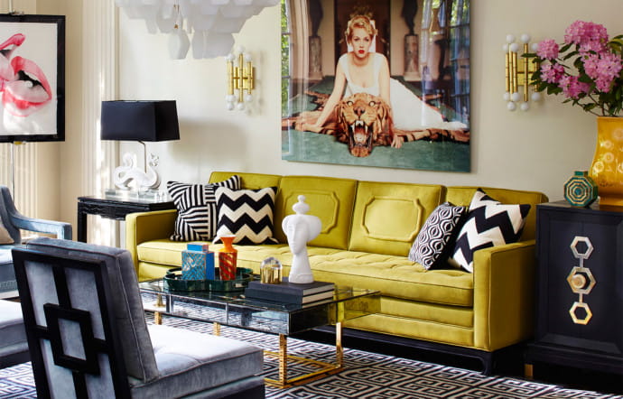 Décoration d’intérieur par Jonathan Adler.