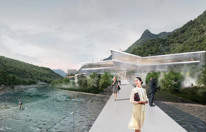 Projet de l’usine San Pellegrino, par MVRDV.