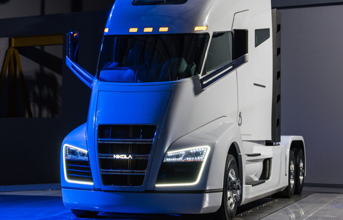Nikola : un camion alimenté en hydrogène.