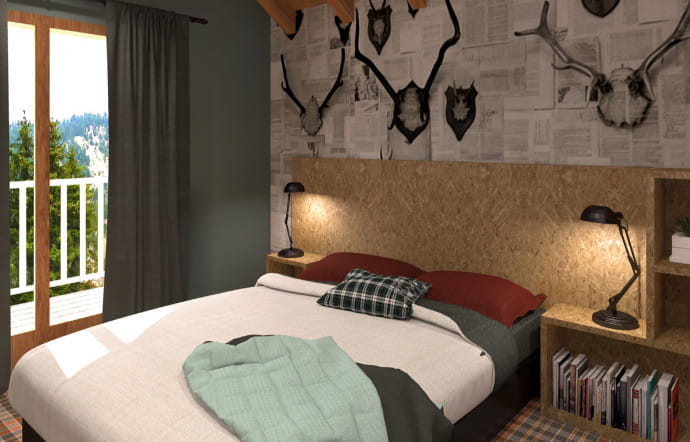 Chambre exclusive Premium, Moontain Hostel.
