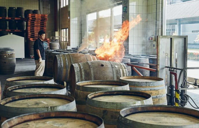 Les fûts utilisés par Kavalan proviennent des États-Unis et d’Espagne. Quant au processus de fabrication, il respecte la plus pure tradition écossaise.