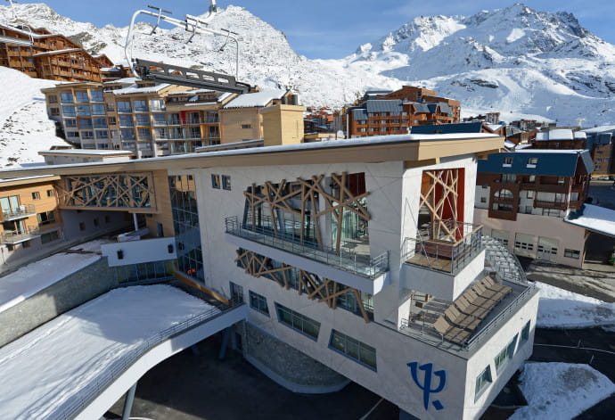 Vue sur l’extérieur du Vllage Club Med Val Thorens Sensations