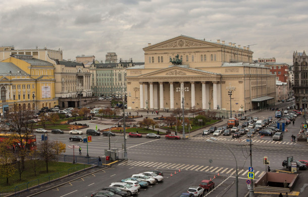 Le théâtre du Bolchoï, rouvert en 2011 après six années de restauration.