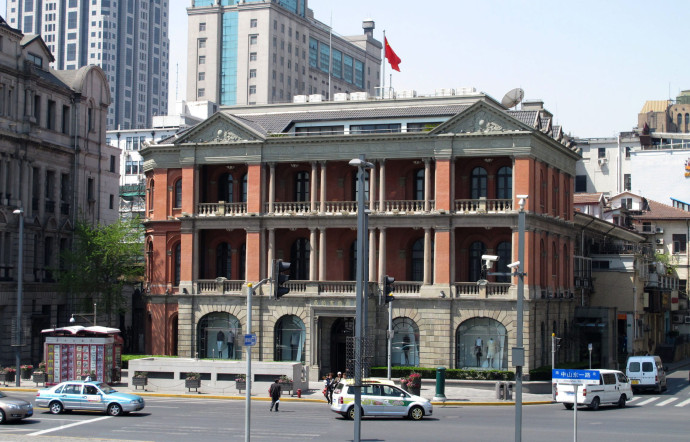 The China Merchants Company Building a été construit en 1907.
