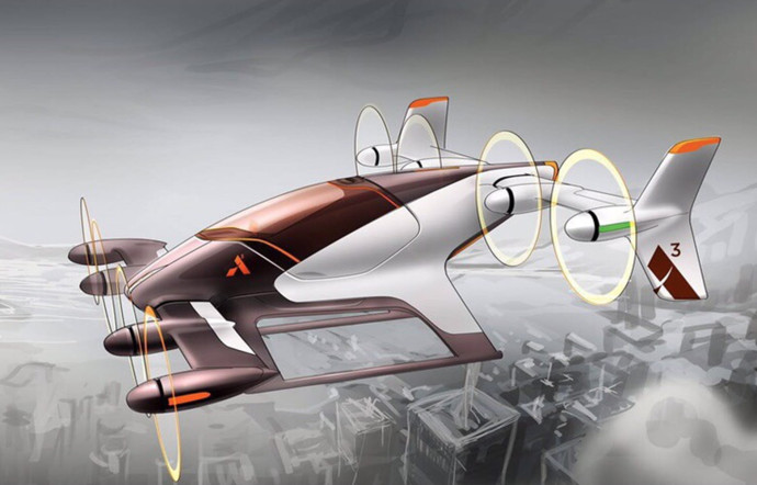 Voici à quoi pourrait ressembler les véhicules autonomes volants Airbus Vahana
