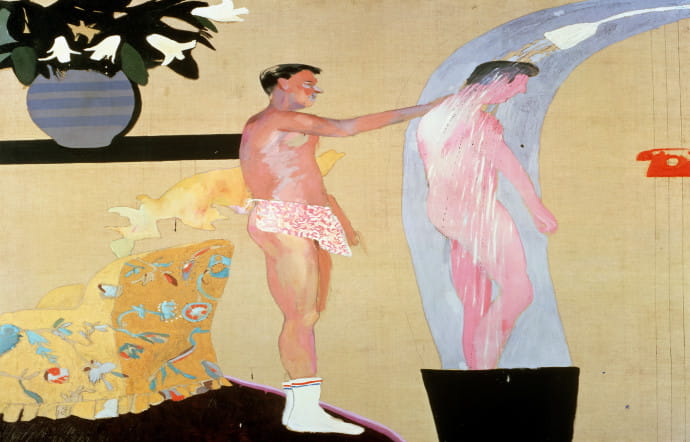 Domestic scene, Los Angles, 1963, private collection.