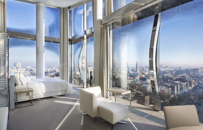 Le Westin, au cœur de l’Elbphilharmonie d’Hambourg.
