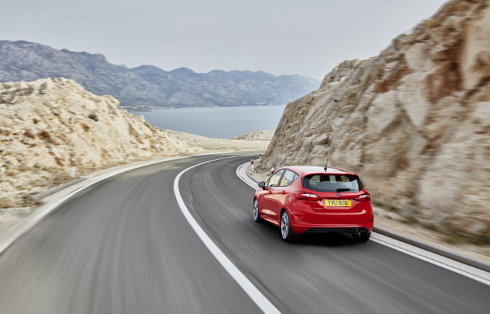 La Ford Fiesta ST-Line, de dos.