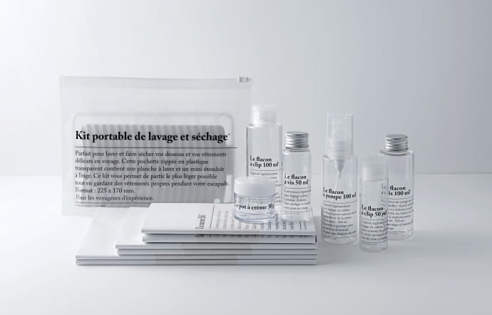 La collection be-poles x Muji.