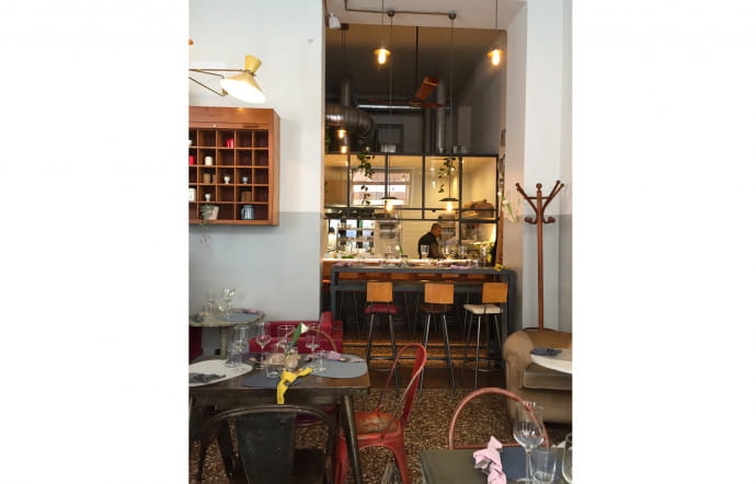 Au Pianostrada Laboratorio di Cucina, la cuisine et la déco sont choisies soigneusement.