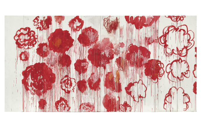 « Blooming », Cy Twombly, 2001-2008.