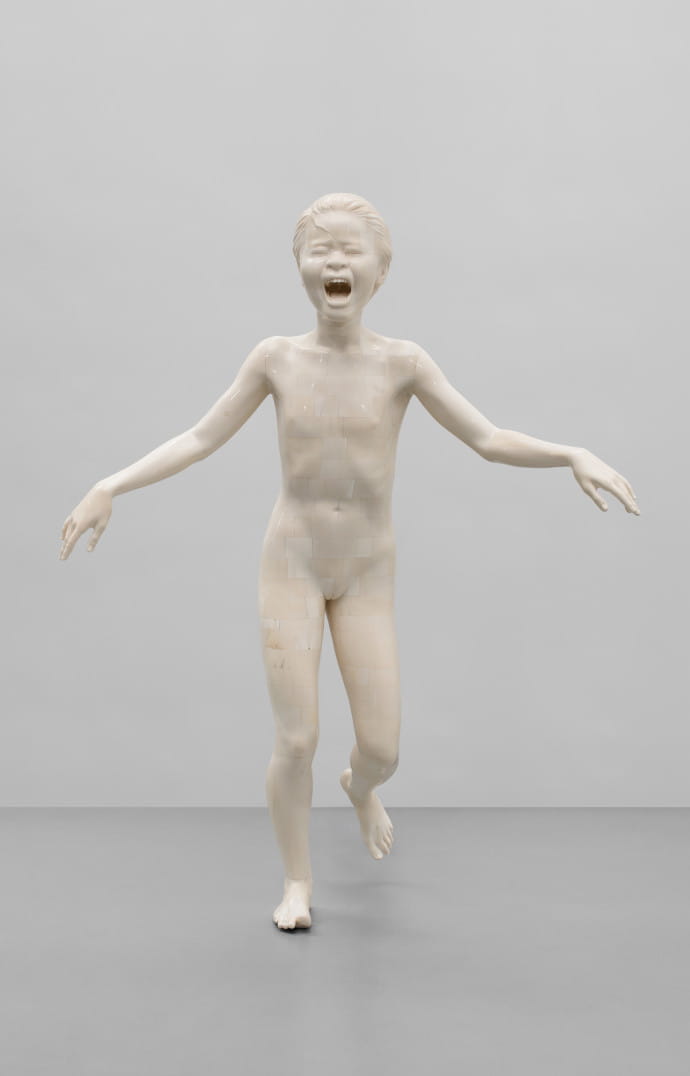 « Cri », Adel Abdessemed, 2013.