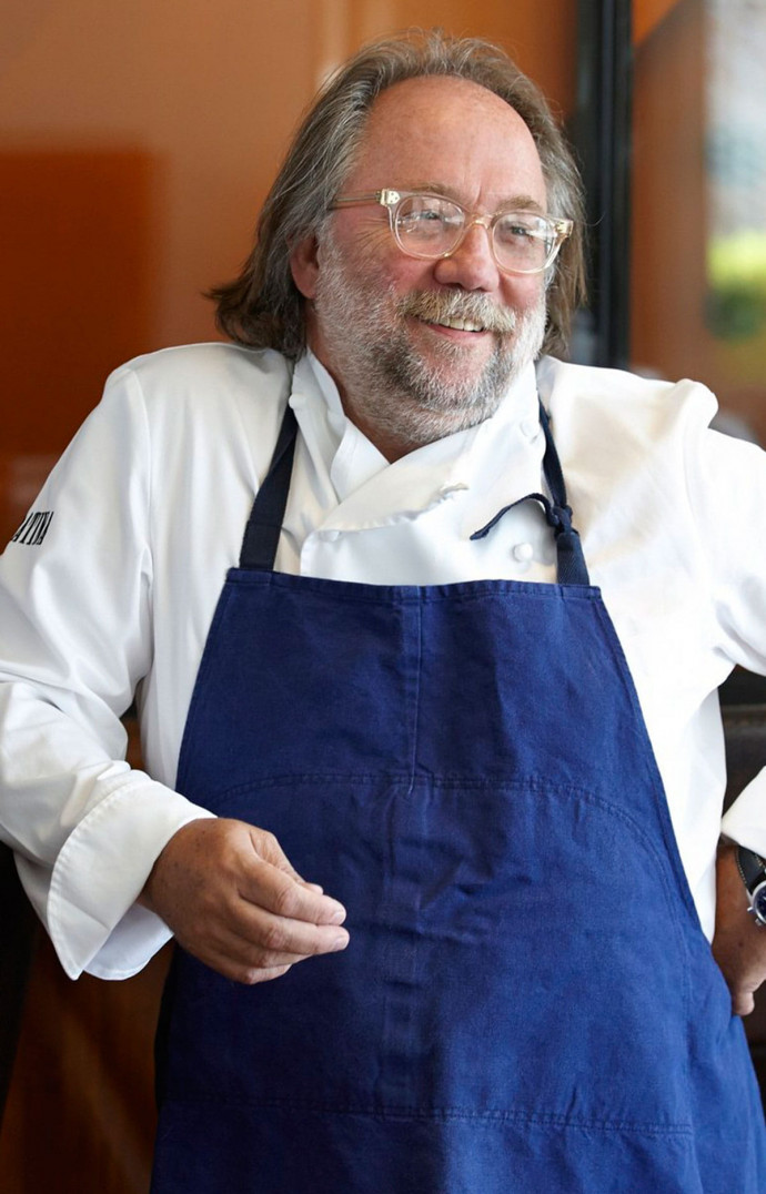 Le chef Joachim Splichal, gastronomie en vol pour All Nippon Airways (ANA).