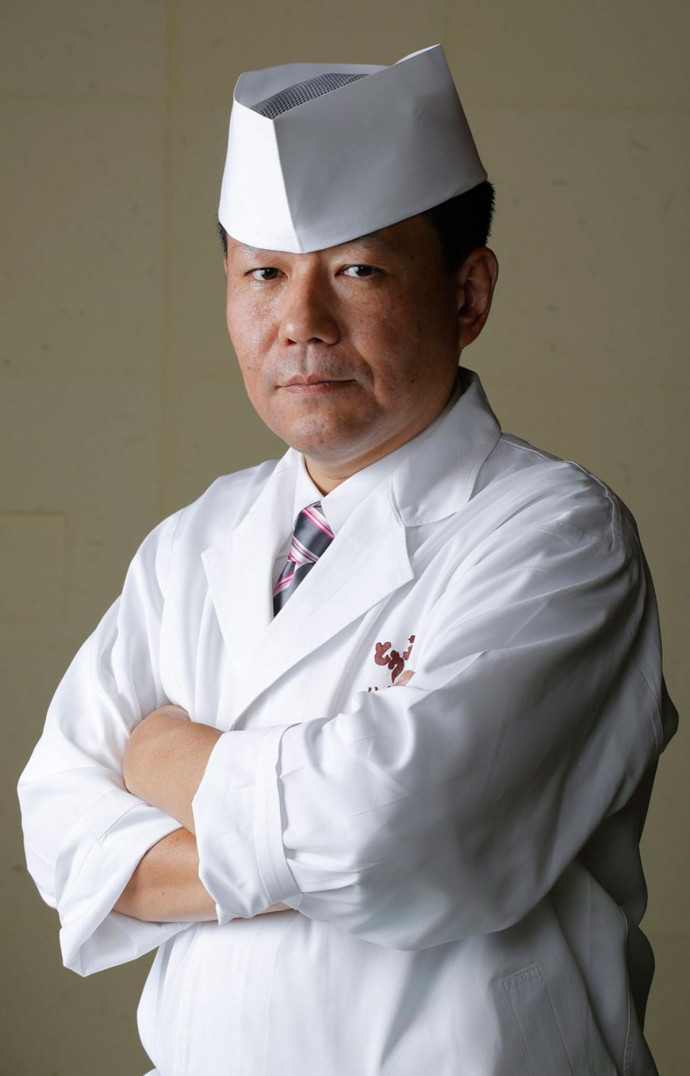 Le chef Takeshi Kikuchi, gastronomie en vol pour All Nippon Airways (ANA).