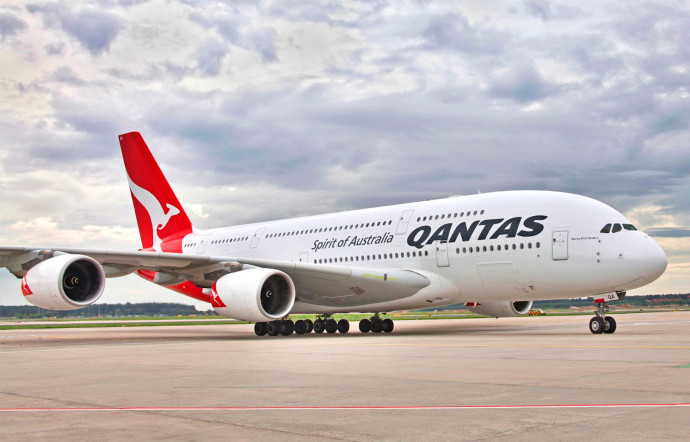 A380 de Qantas.