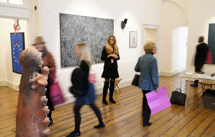 La foire d’art contemporain africain 1:54 a été créée en 2013 à Londres.