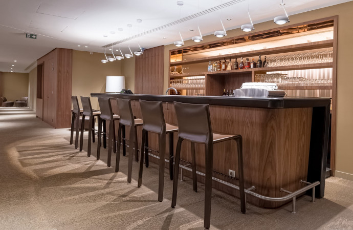 Bar du Club privé, siège social ADP.