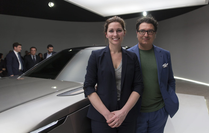 Amy et Massimo Frascella, designers pour Jaguar Land Rover.